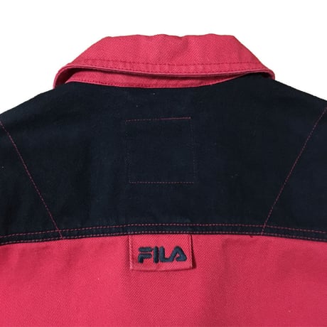 【USED】90'S FILA OVERSIZED COVERALL JACKET