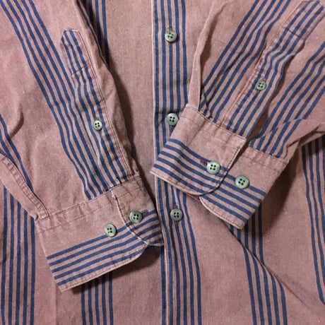 【USED】90'S GAP STRIPE SHIRT