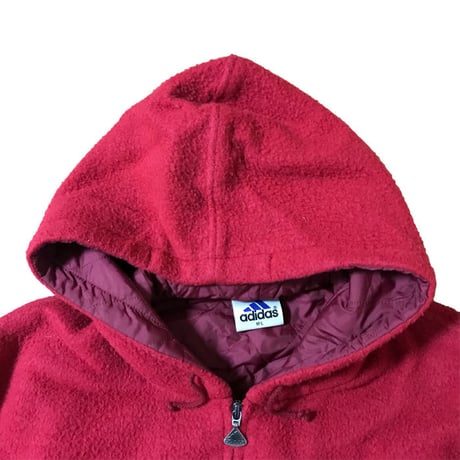 【USED】90'S ADIDAS 3-STRIPES WOOL COAT