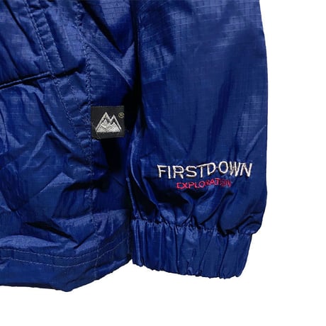 【USED】90'S  FIRST DOWN MOUNTAIN JACKET BLUE