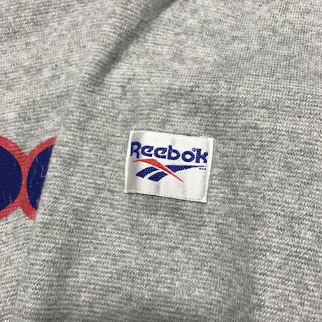 【USED】90'S REEBOK HOODIE GLAY