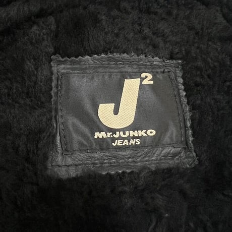 【USED】90'S MR. JUNKO JEANS MOUTON VEST