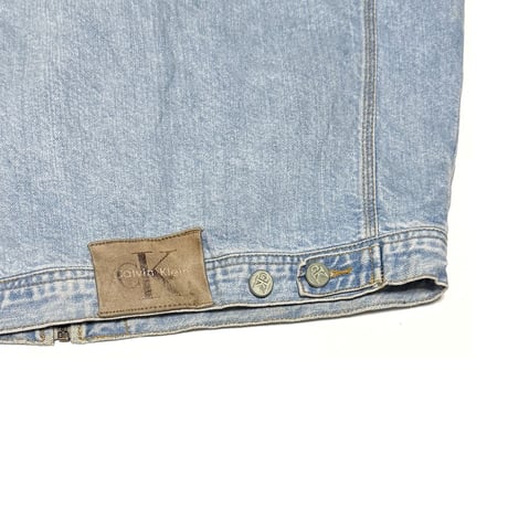 【USED】90's CK Calvin Klein Jeans 91-B TYPE DENIM JACKET