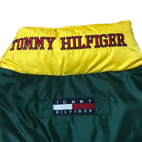 【USED】90'S TOMMY HILFIGER REVERSIBLE DOWN JACKET