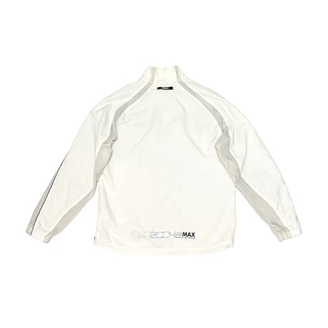 【USED】00's EURO NIKE AIR MAX DIAGONAL HALF ZIP PULLOVER NYLON JACKET