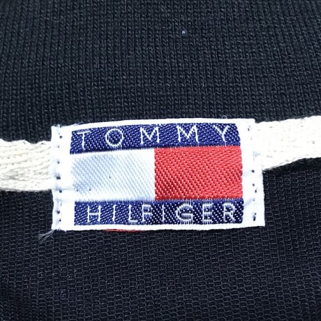【USED】90'S BOOTLEG TOMMY HILFIGER L/S POLO SHIRT