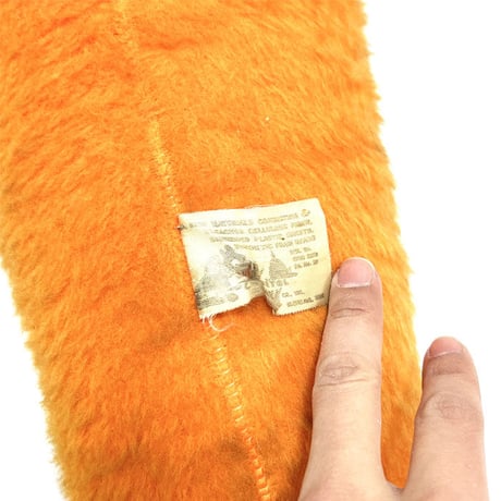【USED】80'S CARROT STUFFED TOY