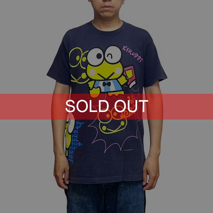 USED】90's SANRIO KERO KERO KEROPPI MULTI PRINT