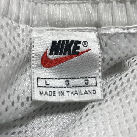 【USED】90'S NIKE TRACK PANTS WHITE