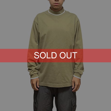 【USED】00'S NIKE HI-NECK L/S T-SHIRT