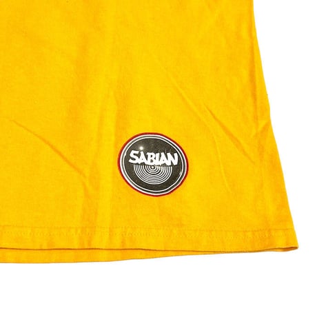 【USED】90'S-00'S SABIAN CYMBALS LOGO T-SHIRT