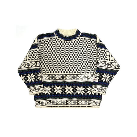 【USED】80'S DALE OF NORWAY WOOL SWEATER