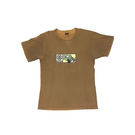 【USED】90's-00's STUSSY HUMMER T-SHIRT