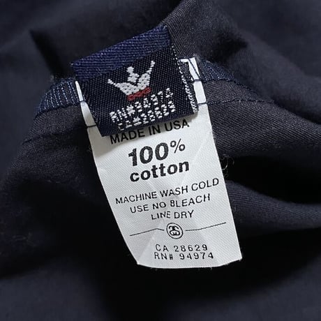 【USED】90'S STUSSY UTILITY POCKET SHIRT