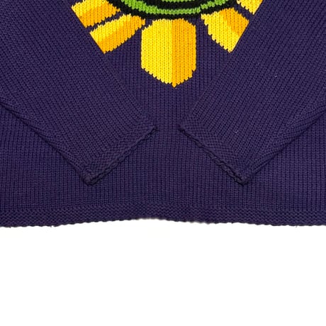 【USED】UNIF SUNFLOWER KNIT SWEATER