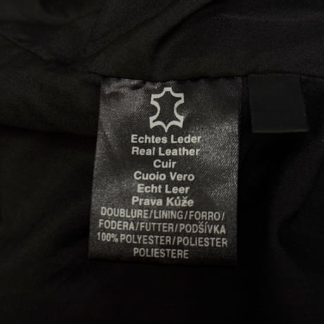 【USED】00's GIPSY BY MAURITIUS LEATHER TAILORED JACKET