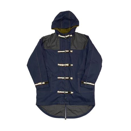 【DEAD STOCK】90'S MAHARISHI 3-WAY FISH TAIL HOODED COAT NAVY