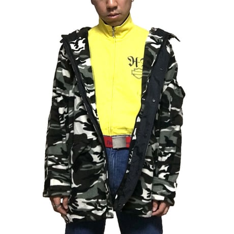 【USED】PEN FIELD FLEECE MOUNTAIN PARKA CITY CAMO