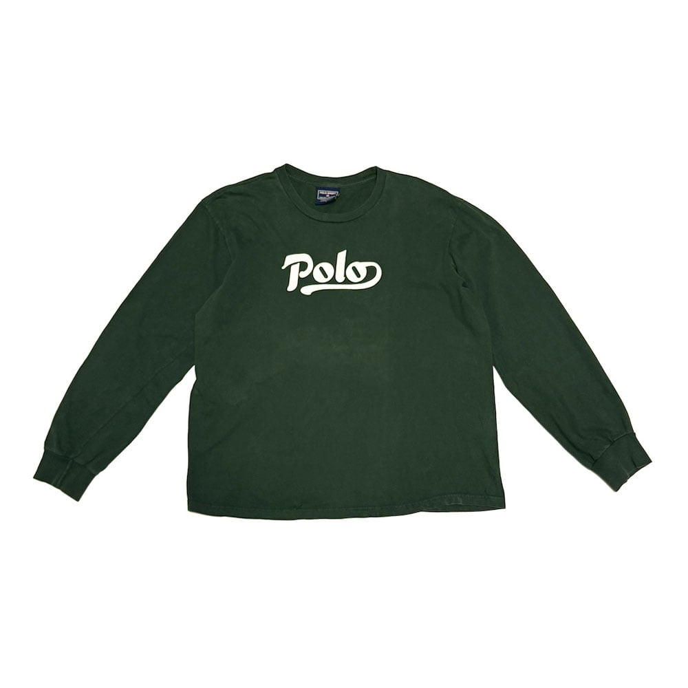 USED】90's Polo Sport Ralph Lauren Script Logo