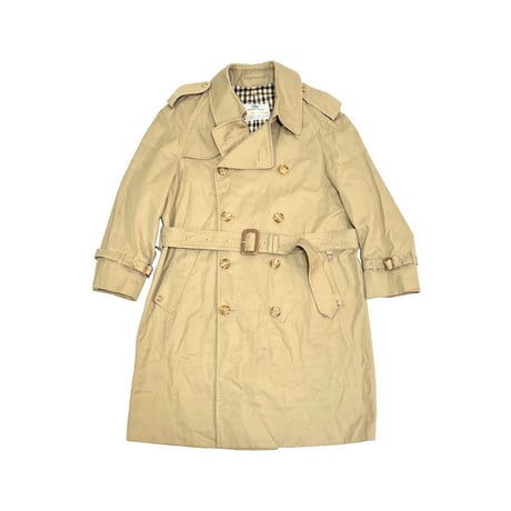 【USED】90'S AQUASCUTUM TRENCH COAT MADE IN ENGLAND