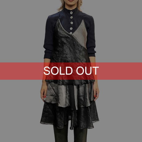 【DEAD STOCK】00'S MAFIAWEAR 3 TIER FRILL MINI DRESS