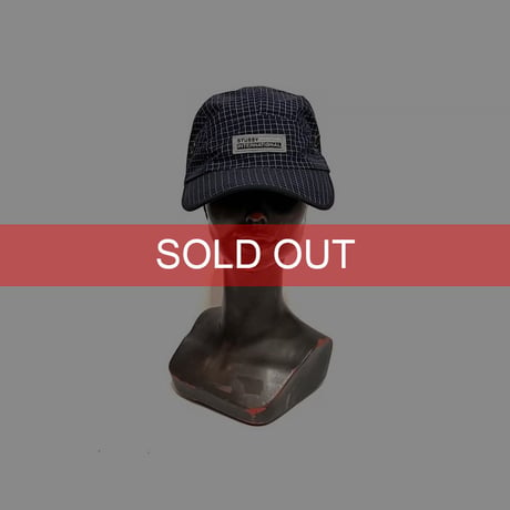 【USED】90's-00's STUSSY INTERNATIONAL JET CAP