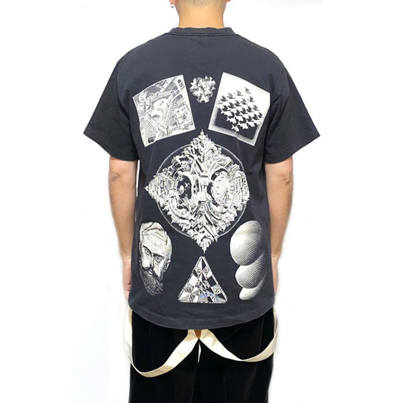 USED】90'S M.C. ESCHER MULTI PRINT T-SHIRT | KO USED】90'S M.C. ESCHER MULTI PRINT T-SHIRT | KO