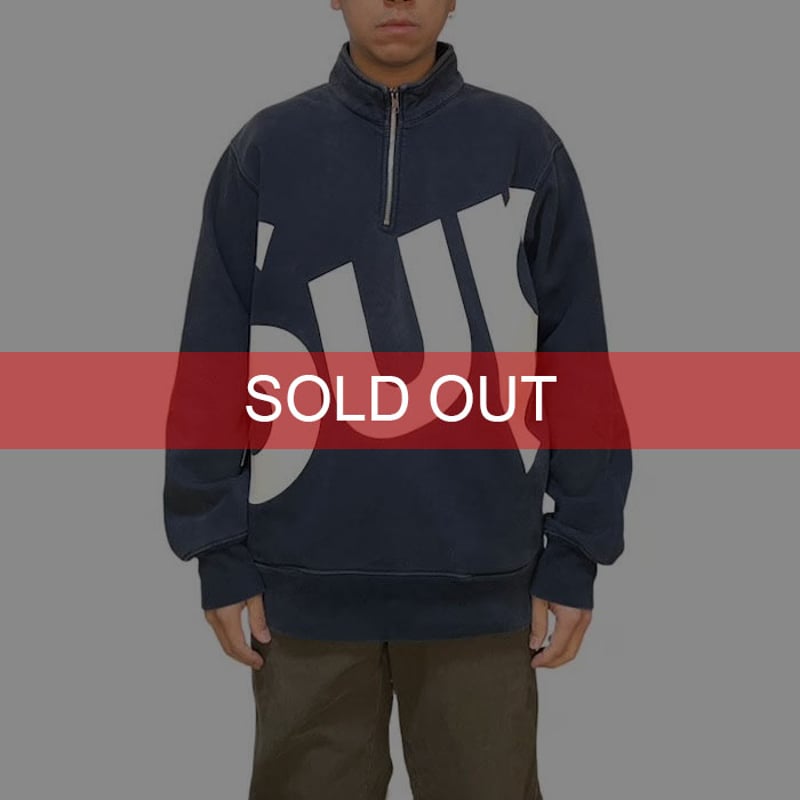 USED】SUPREME 2015AW SUP HALF ZIP PULLOVER SWEA