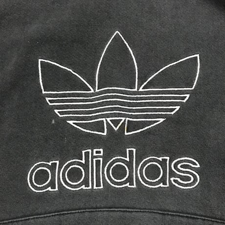 【USED】90'S ADIDAS TREFOIL OVERSIZED HOODIE