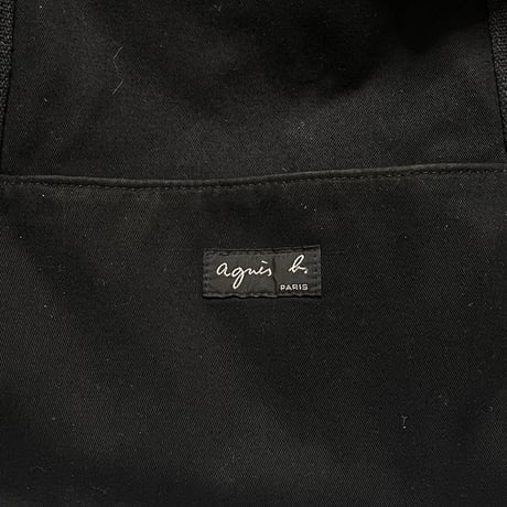 【USED】90's agnès b. LAUNDRY BAG MADE IN FRANCE