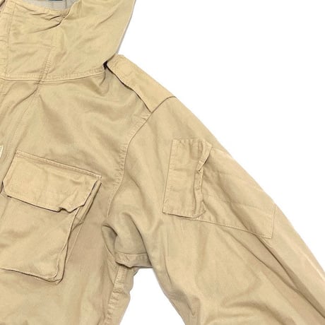 【USED】90'S FRENCH ARMY CHEMICAL PARKA JACKET