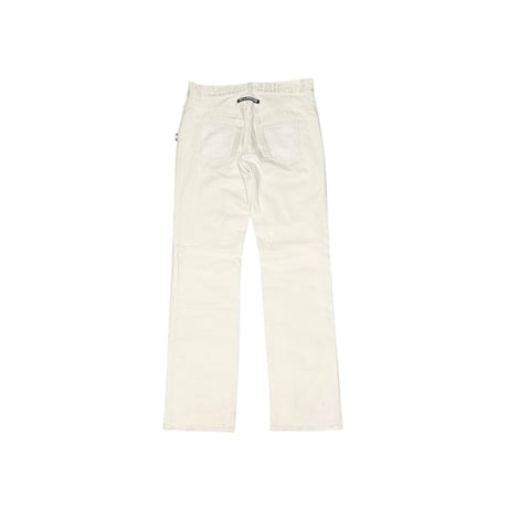 【USED】90's JPG.JEANS BY GAULTIER DESIGN PANTS WHITE