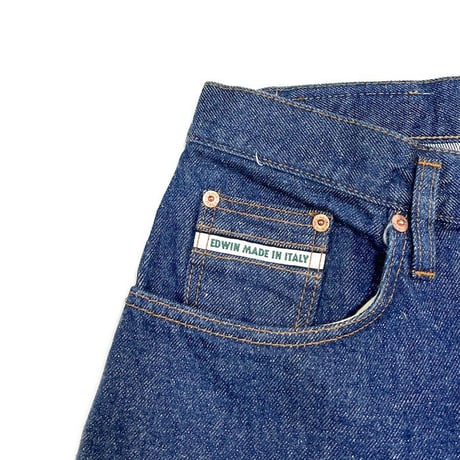 【DEAD STOCK】80'S-90'S EDWIN DENIM PANTS MADE IN ITALY