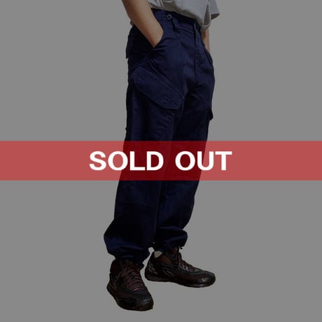 【USED】90'S-00'S BRITISH ARMY ROYAL NAVY COMBAT TROUSERS  (⑤ PIERCE)