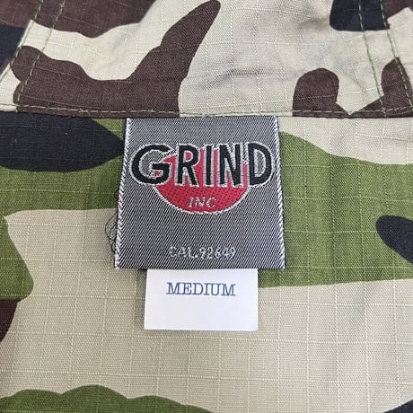 【USED】90'S GRIND INC CAMO PARKA