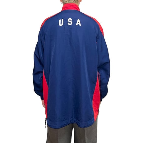 【USED】90'S NIKE USA SOCCER TRACK JACKET