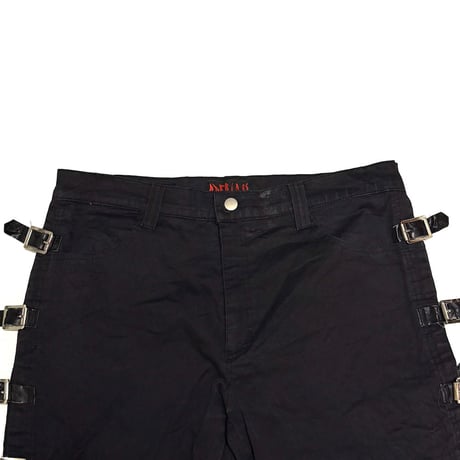 【USED】90's-00's ADERLASS Side-Buckle Bondage Pants