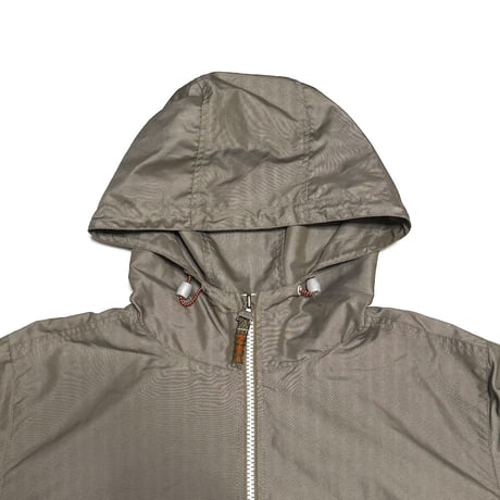 【USED】00's NIKE Technical Hood Jacket Taupe Grey