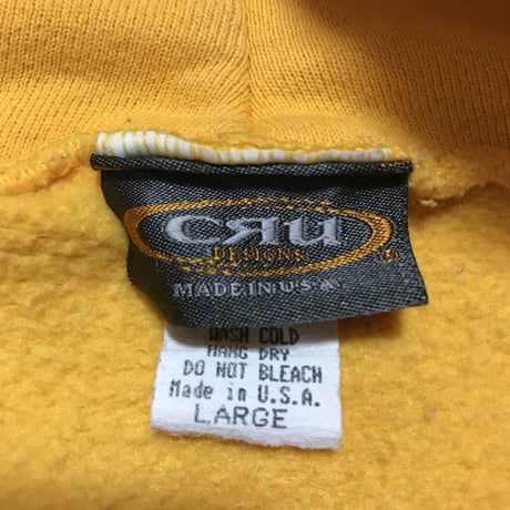【USED】90'S  CRU LOGO PARKA