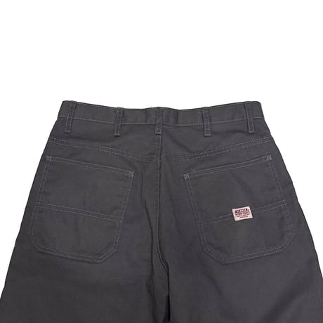 【USED】90's XLARGE WORK TROUSERS GRAY