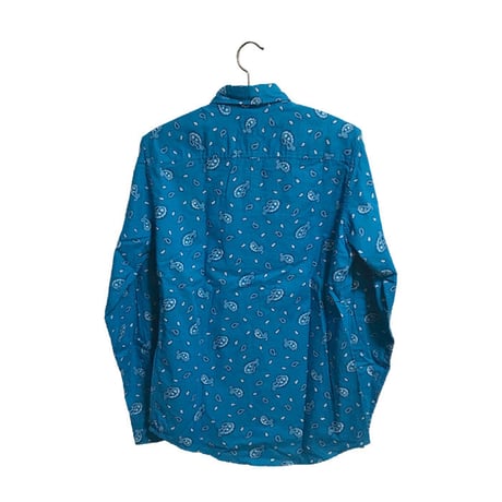 【USED】00'S KIM JONES PAISLEY SHIRT