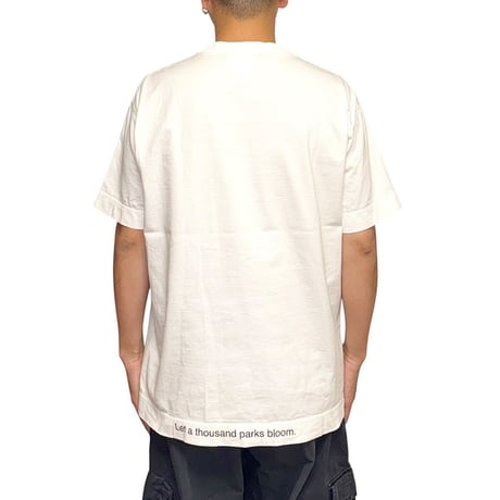 【USED】00s General Research 2004 Flower & Sunshine Days Water Tower T-SHIRT