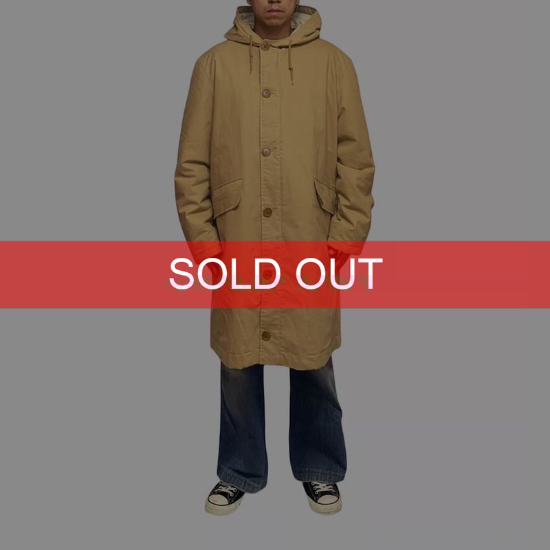 USED】00's HELMUT LANG Archive Mods Coat Sand B