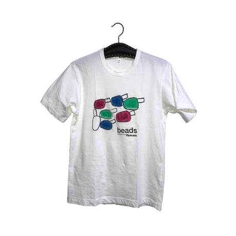 【USED】COMME DES GARÇONS PARFUMS T-SHIRT "beads"