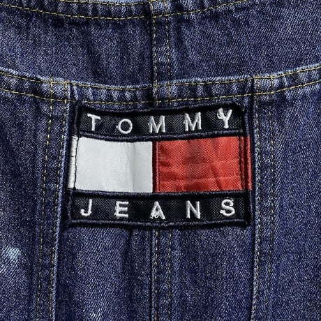 【USED】TOMMY JEANS OVERALLS FOR LADY'S
