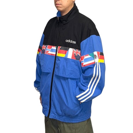 【USED】80's adidas ALL NATIONS JACKET
