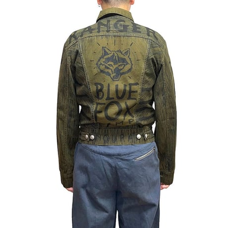 【USED】90'S W.&L.T. GRAFFITI TRACKER JACKET