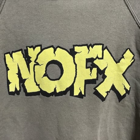 【USED】90'S  NOFX MONS-TOUR HOODIE
