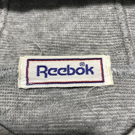 【USED】90'S REEBOK HOODIE GLAY