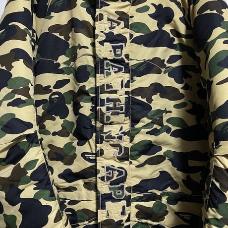 【USED】A BATHING APE 1ST CAMO DOWN JACKET